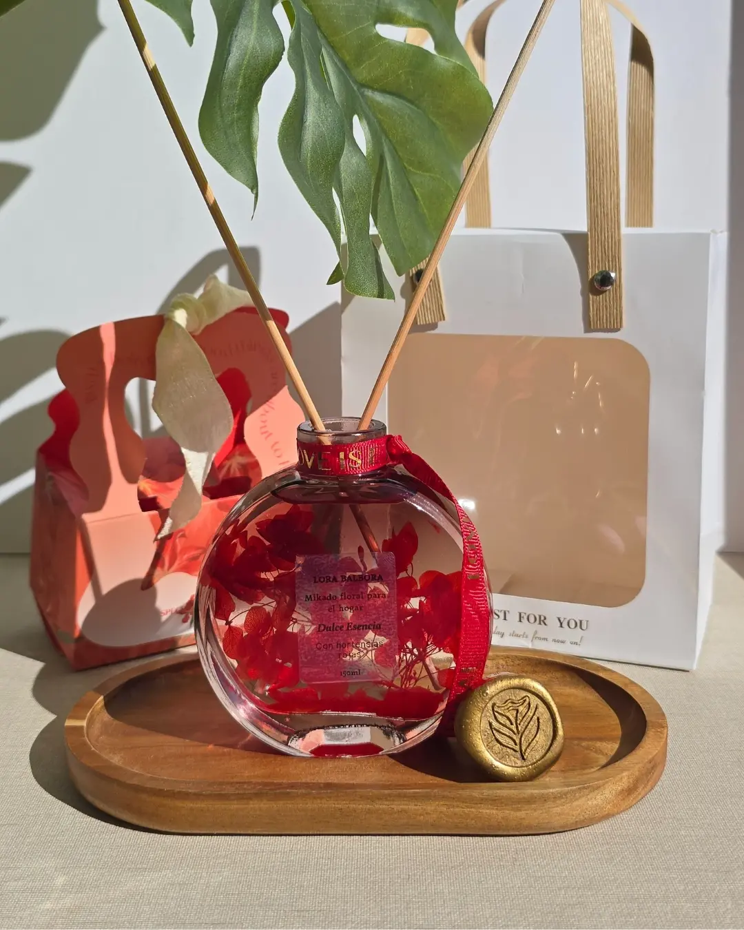 Mikado Floral de 150ml Rojo - Imagen 5